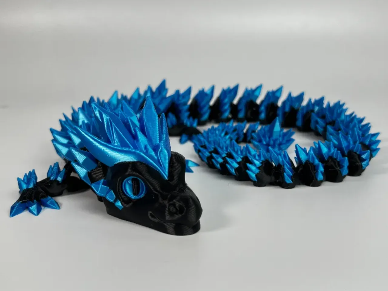 Dragão de Cristal Articulado