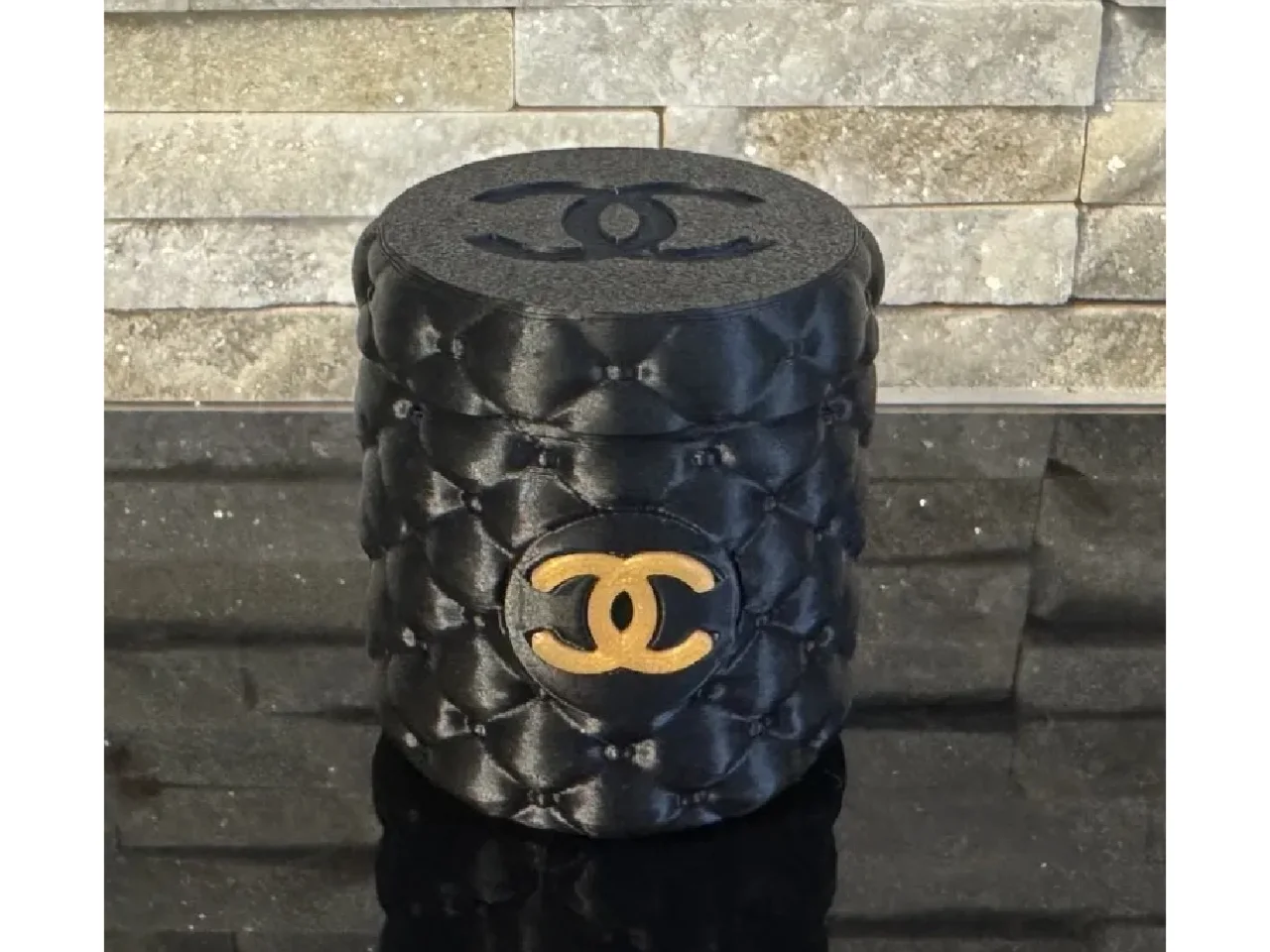Caixa de Armazenamento para Frascos de Peptídeos Chanel